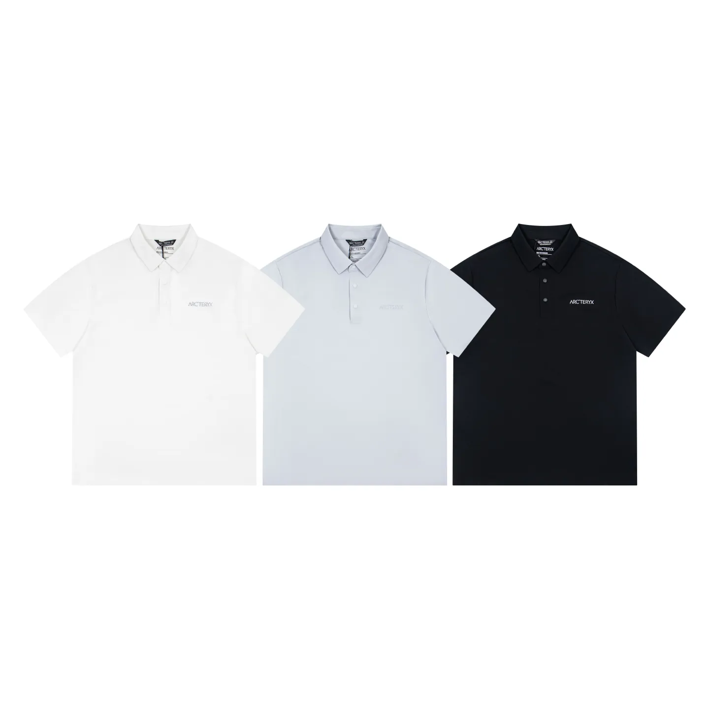 ARC'TERYX polo Same Style Breathable Same Style ：Black White Light Gray Sizes：S-XXL